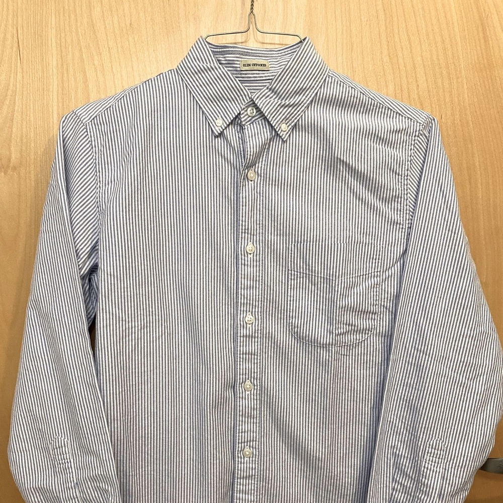 J Crew Untucked Oxford Shirt